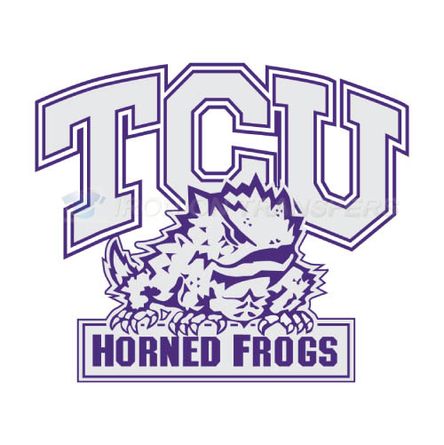 TCU Horned Frogs Logo T-shirts Iron On Transfers N6435